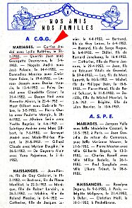 Bulletin Pros N° 12 1952 la revue PROS No 12 de juillet 1952 par François Lévy La CGG était au 42 rue Saint Dominique Paris 7° à cette époque. ${