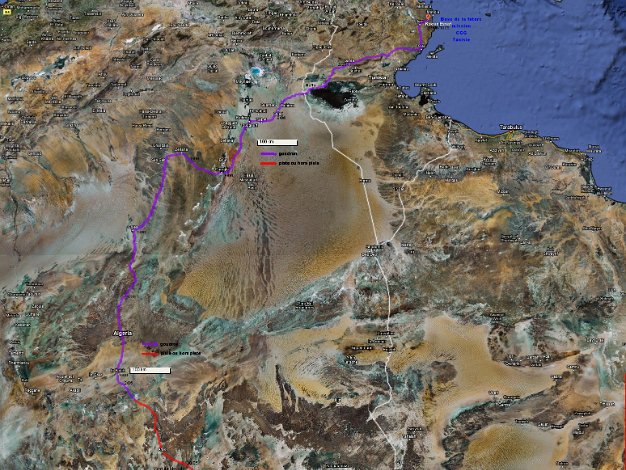 1975: Niger Convoi du lac Tchad à Tunis par Gérard Gadaud