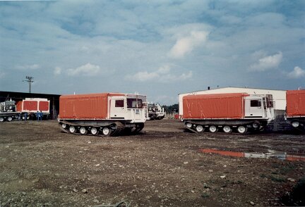 1987-1988: Russie par Christian Madillac juillet-août 1987: préparation des vibros aux AMG ${