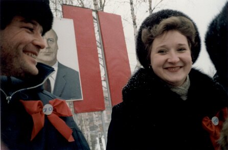1987-1988: Russie par Christian Madillac Hanty Mansiisk octobre 1987 ${