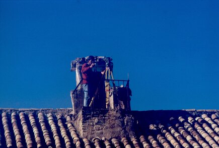 1987: Espagne, Andalousie par Gérard Gadaud Le topo sur le toit ${