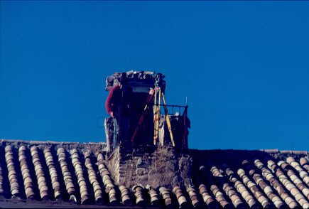 1987: Espagne, Andalousie par Gérard Gadaud Le topo sur le toit ${