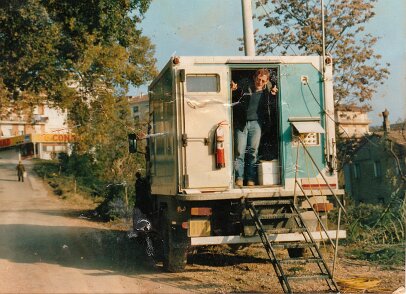 1988: Italie par Éric Rapilly 1988 du côté de Fermo en Italie ${