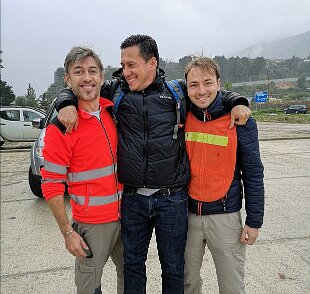 2019: Albanie par Guillaume Beauchesne Mission Albanie en 2019 - Eric, Julien, Carlos ${