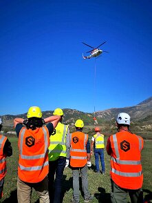 2019: Albanie par Guillaume Beauchesne Mission Albanie en 2019 - exercice hooking ${